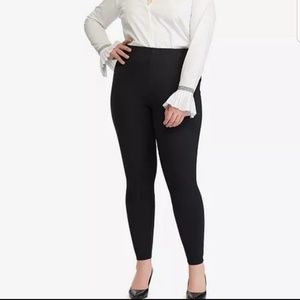 Lauren Ralph Lauren Black Ponte Knit Leggings